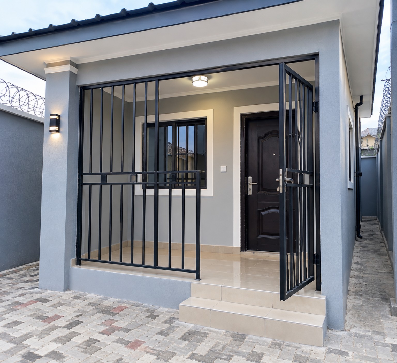 Illustrative self-contain accommodation